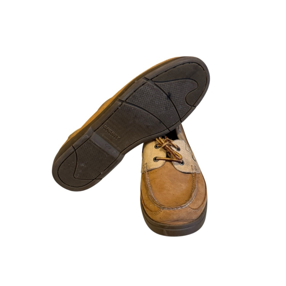 SPERRY TOP-SIDER MEN'S MAKO COLLECTION 2-EYE CANOE MOC BOATS SIZE 10M - Picture 5 of 10